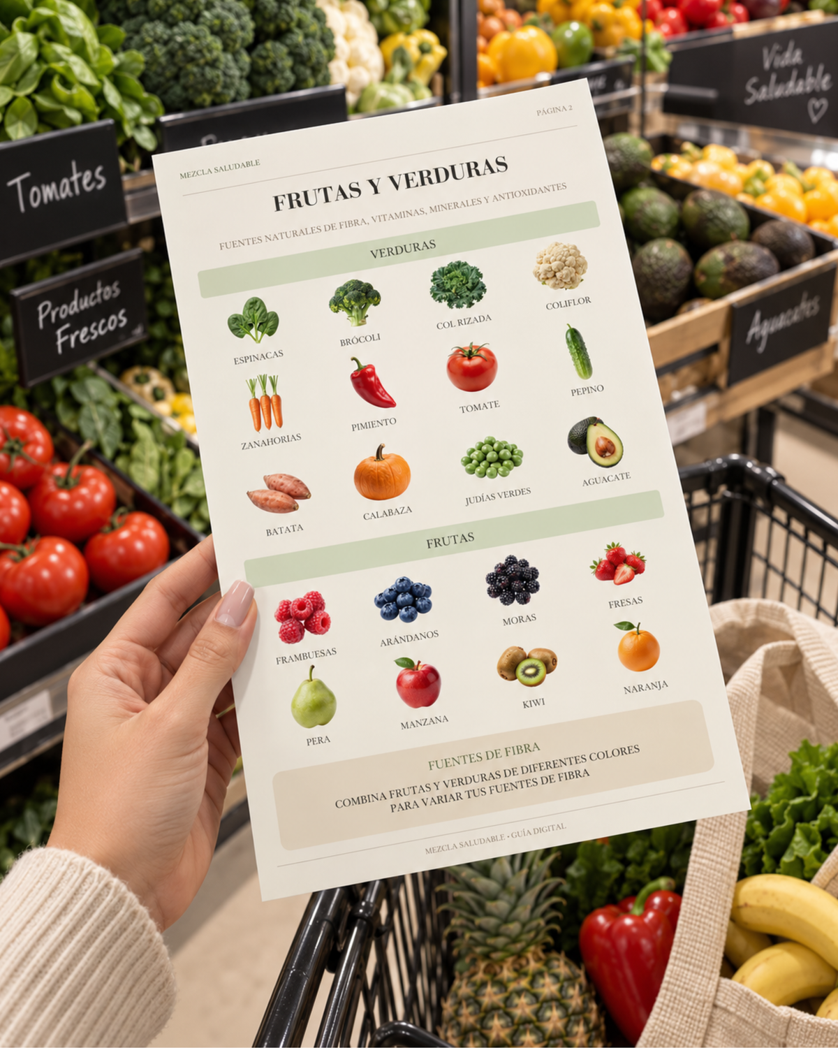 Guía de Alimentos Ricos en Fibra | Fuentes de Fibra y Plato Saludable